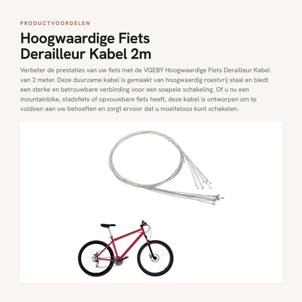 Inovra- Derailleur Hoogwaardige Roestvrij Stalen Componenten - Derailleurkabel - Derailleurhanger - Derailleurwieltjes - Derailleurbeschermer - Geschikt voor Fietsen - Fietsversnelling