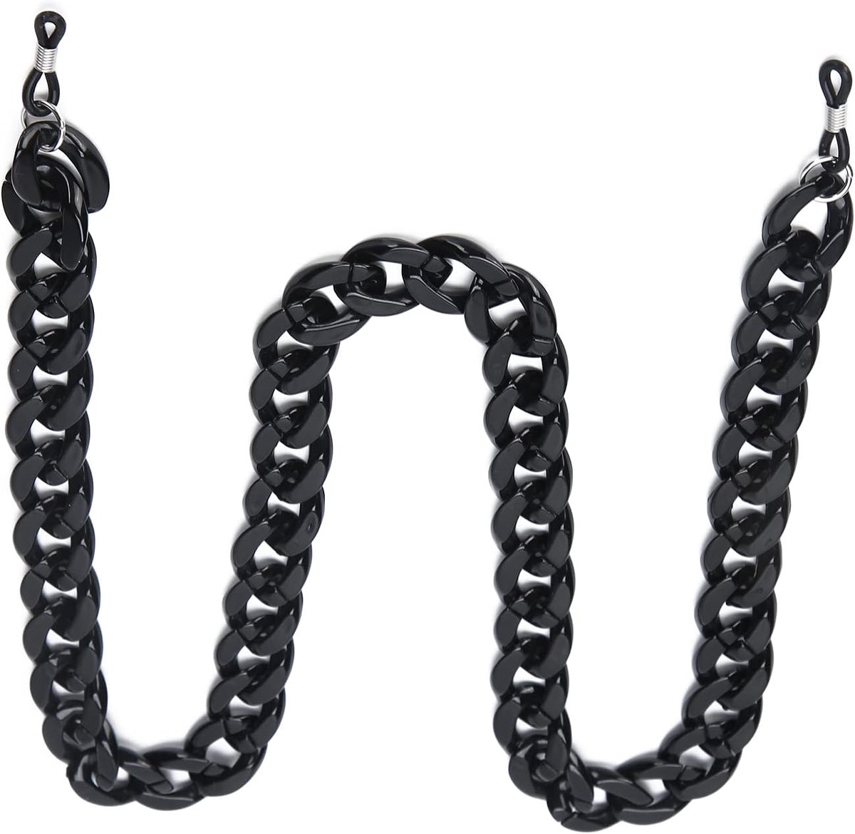 Thijox - Elastische Lenzenvloeistof Kettingen Brillenhouder Riem - Antislip Zonnebril Lanyard - Eenvoudige Stijl - Brillenbevestigingskoord Accessoire