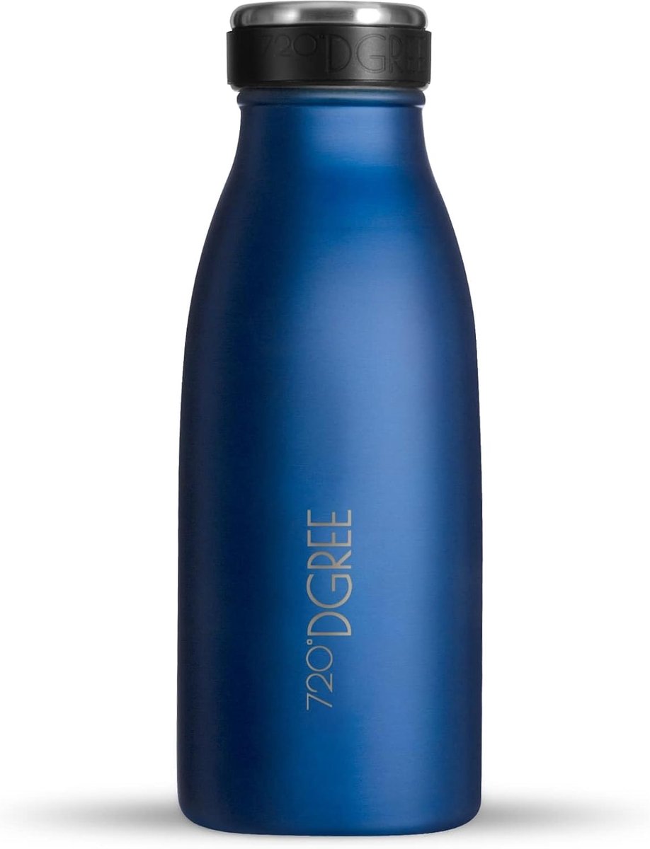 Thijox - Roestvrijstalen Drinkfles MilkyBottle 350ml - BPA-vrij, Lekvrij, Geschikt voor Koolzuur - Perfect voor Kinderen, Kleuterschool, School, Fitne