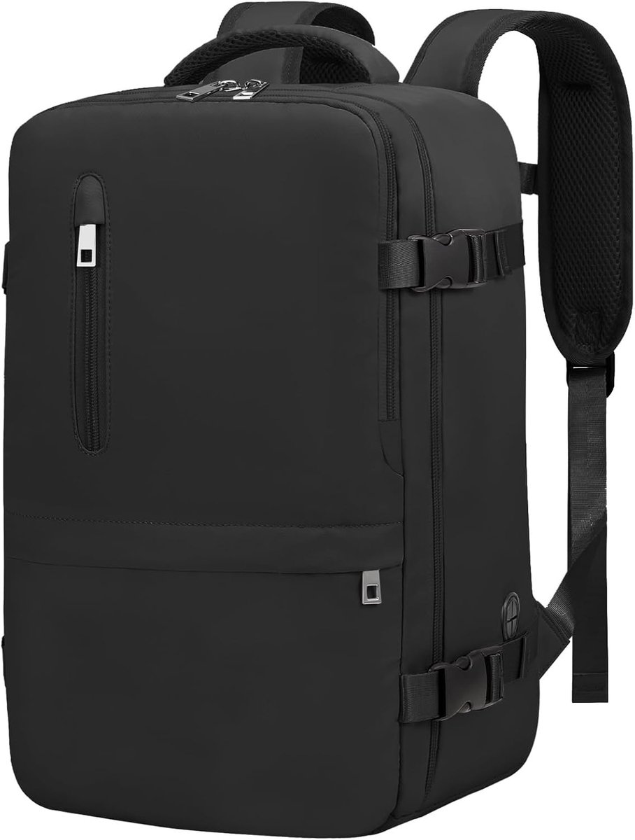 SnelShoppen - Reistas Rugzak voor Ryanair Handbagage 40x20x25 Weekendtas Rugzak Dames Heren Dagelijkse Handtas met Bagageriem Hutkoffer Rugzak Onder d