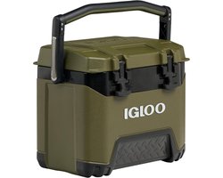 Thijox - IGLOO BMX 25 Koelbox 24L – stevige en lichtgewicht outdoor koelbox met sterke isolatie voor camping, vissen, festivals, werk en outdoor activ