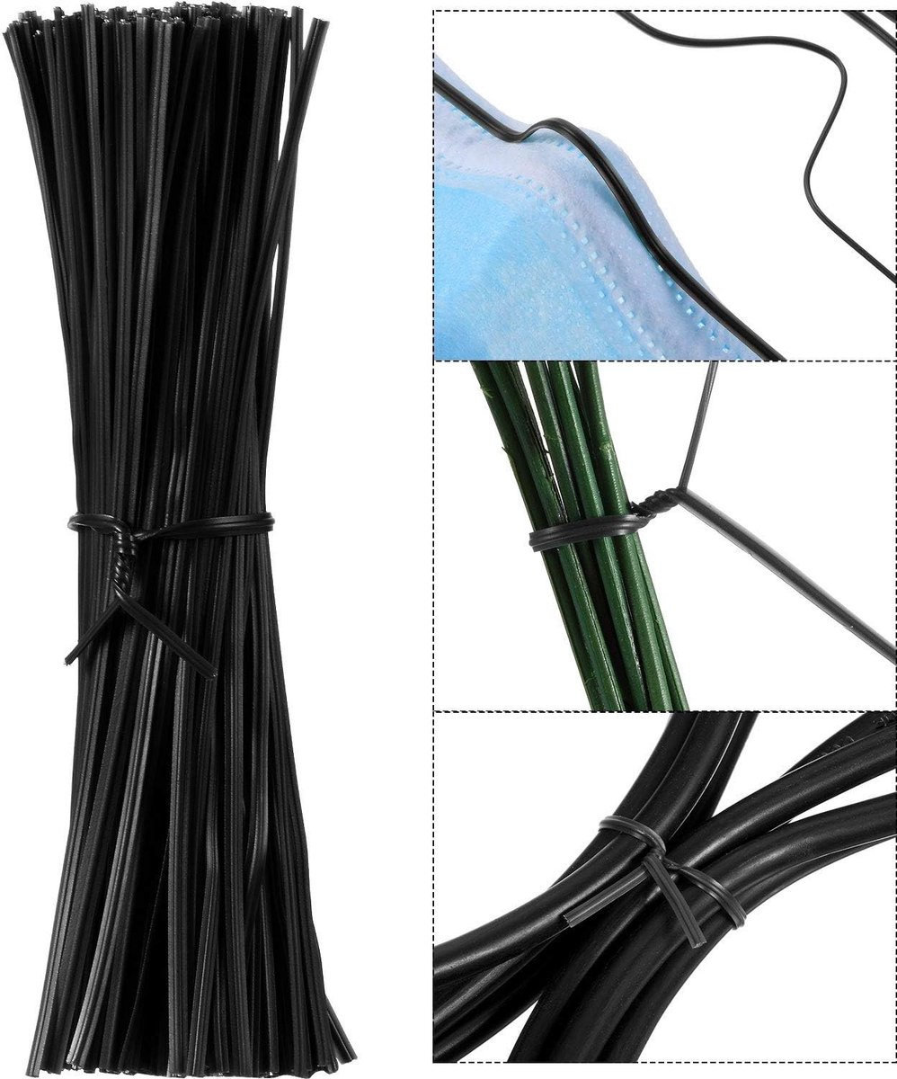 200 Stuks Multifunctionele Tuin Plastic Twist Tie - Flexibele Plant Touwen, Tuinondersteuning en Kabelbinders voor Groenten en Bloemen