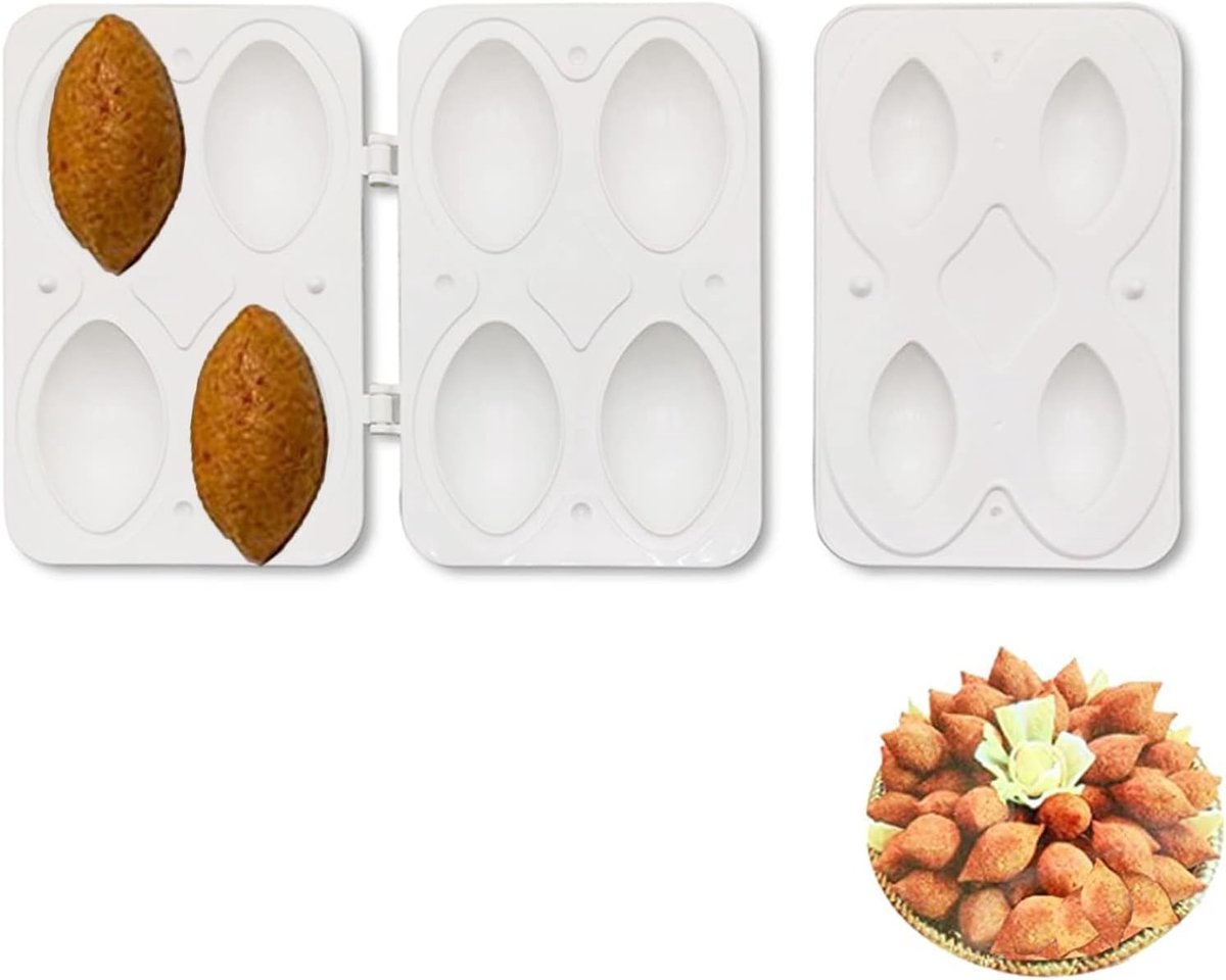 Handige Keukentools voor het Maken van Gehaktballen en Gevuld Gehaktbrood, 3-delige Set voor Thuisgebruik