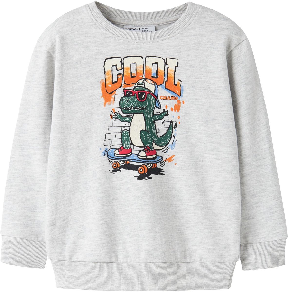NAME IT - NMMLORENZO LS NREG SWEAT BRU BOX Jongens Trui