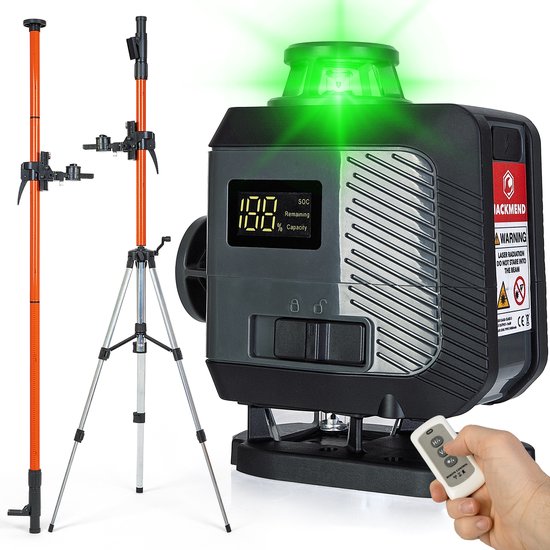 JACKMEND 4D Kruislijnlaser