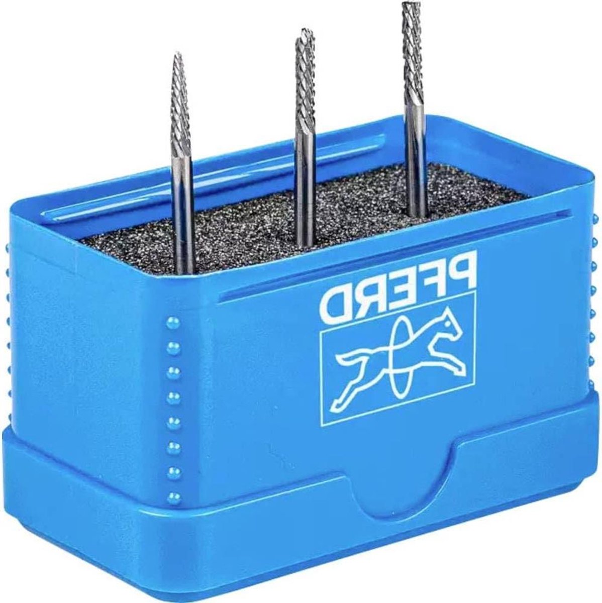 Freesstiftset HM - Metaalbewerking Set - Grof Verspanen - Exacte Rondloop - 3mm Schacht - Zilverkleurig