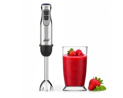 Staafmixer met Maatbeker - 1000W - RVS - 12 Snelheden + Turbofunctie - Handblender -…