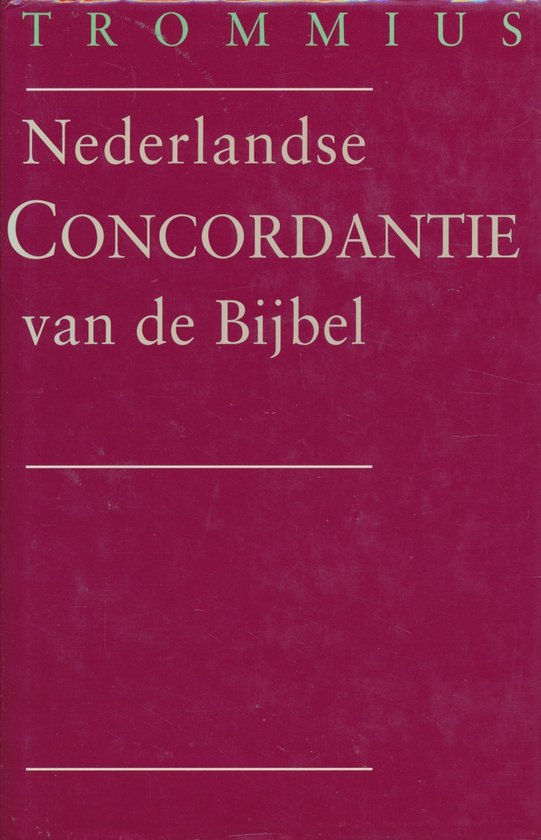 Nederlandse Concordantie Bijbel