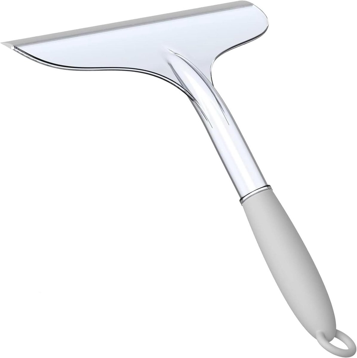 Douche Wisser - Glas Reiniger - Streeploos Schoonmaken - Ergonomische Grip - 10 Inch - Zwart