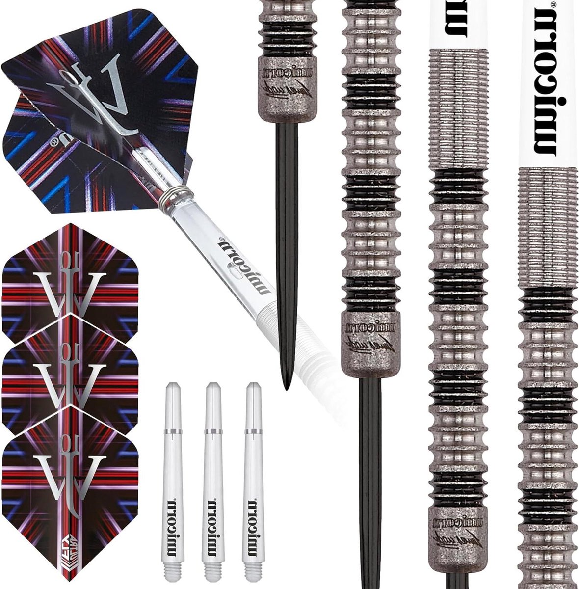 Stalen Tip Darts - Wolfraam Darts - Precisie Werpen - 90% Wolfraam Vaten - 22 gram - Zilver Geel