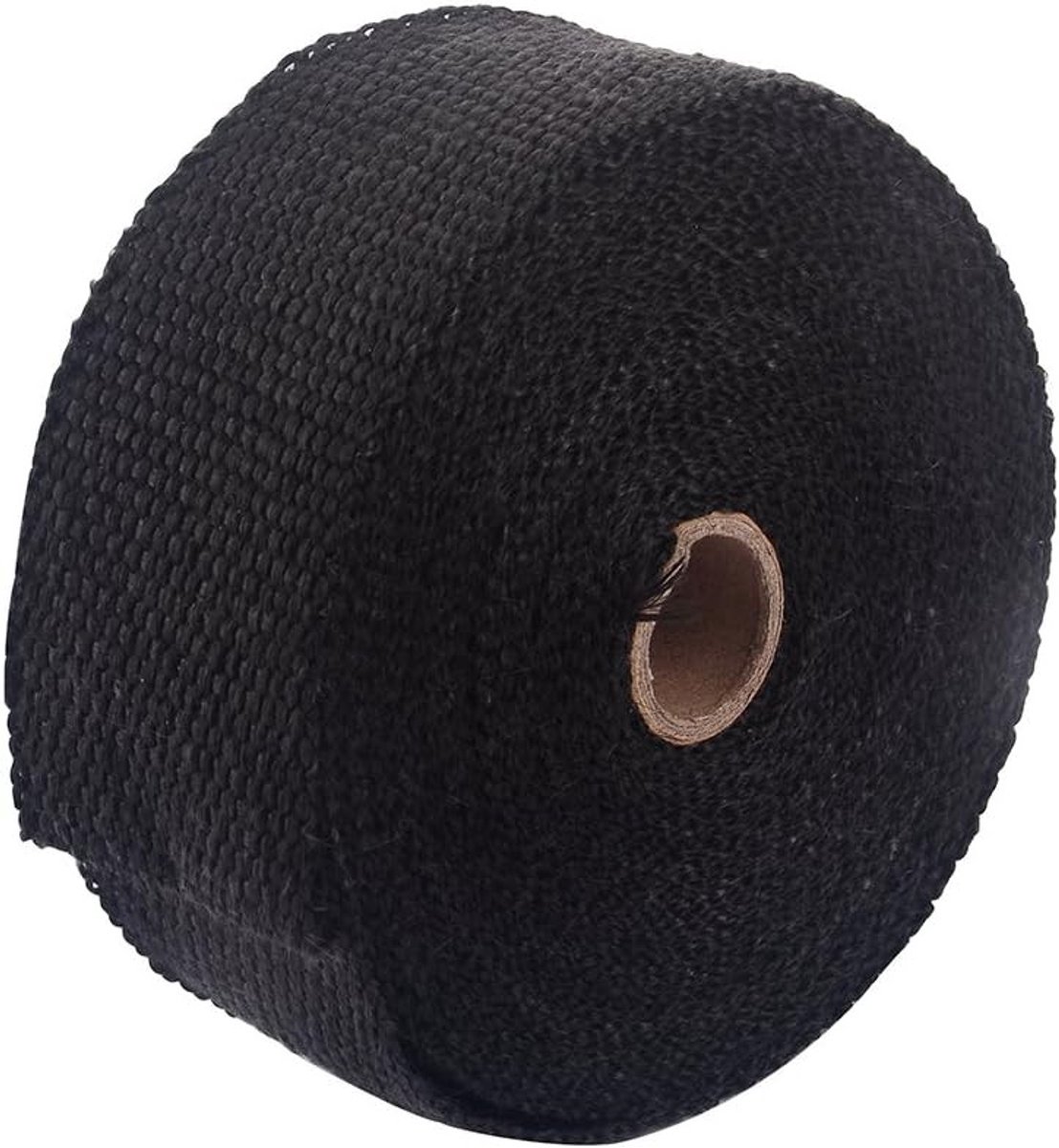 Hittebestendige isolatietape voor uitlaat, thermische bescherming, 10 roestvrijstalen kabelbinders, temperatuur tot 1400 °C, 1000 cm x 5 cm x 0.3 cm