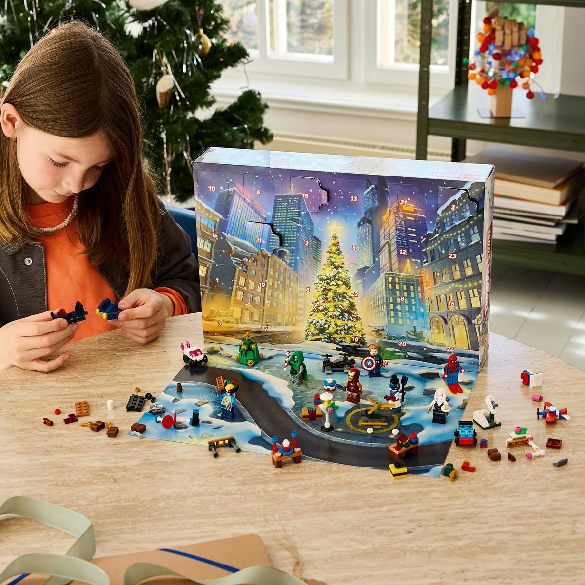 LEGO ǀ Marvel Adventskalender 2026 Superheld Speelgoed voor Kinderen 76340 – foto 4
