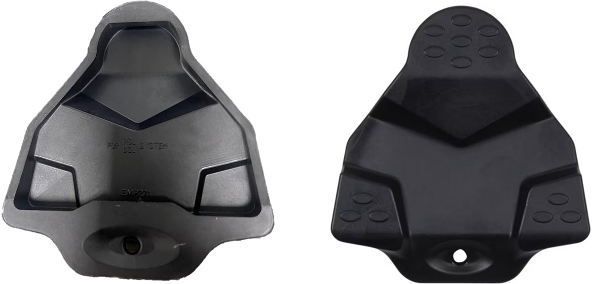 Dailygoods - Cardiosport Compatibele Schoenplaatjes Covers - Zwart
