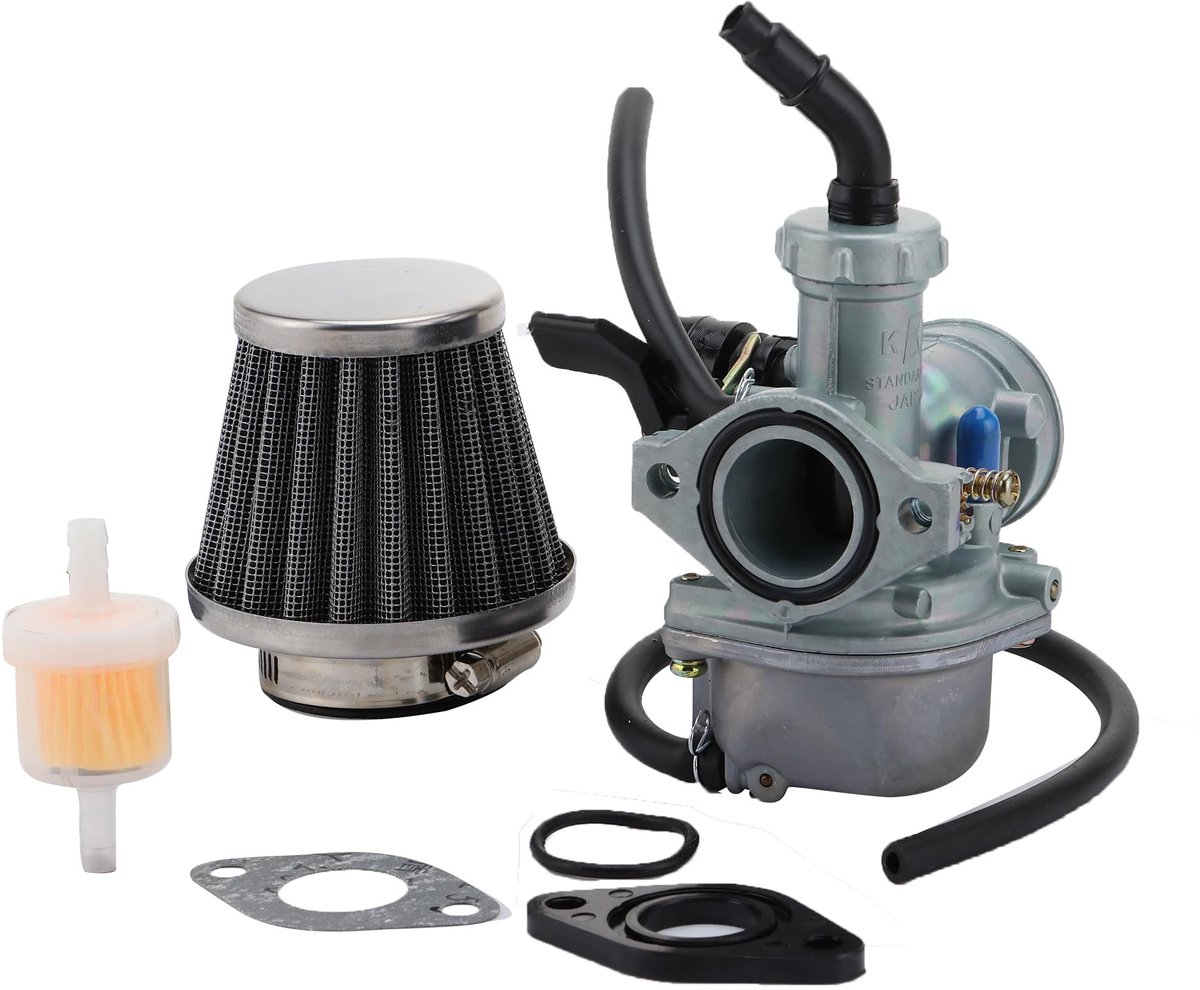 Dailygoods- Carburateur 25mm - Vervanging voor 90cc/125cc/140cc - Luchtfilter - Brandstoffilter - Inlaatspruitstuk - Professionele fabricage - Motorcarburateur