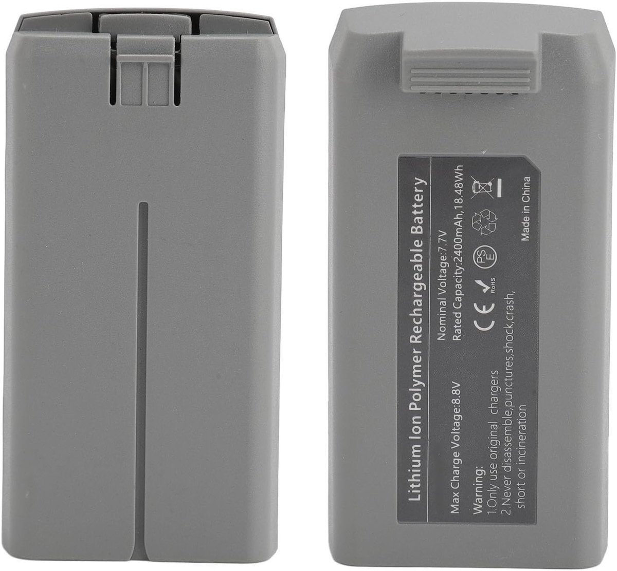Vervangingsbatterij voor Mini 2 SE, Mini 2 en Mini SE Drones met Snelladen, 2400mAh Capaciteit en Slimme Technologie voor Langdurige Vluchten