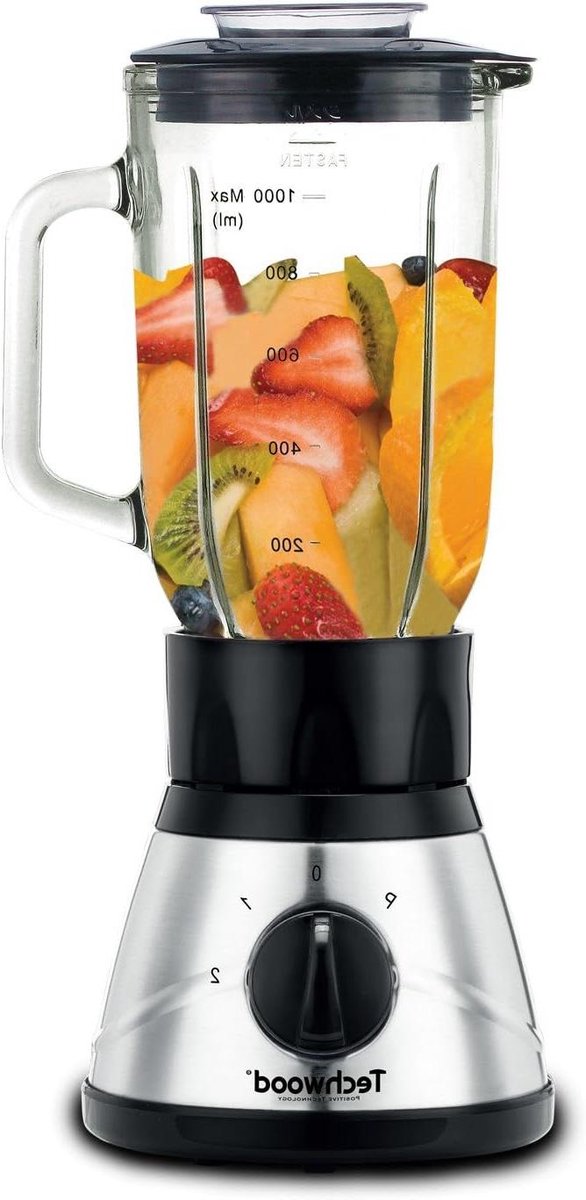 Klassieke Blender - Krachtige RVS en Zwarte Staafmixer voor Smoothies en Meer — afbeelding 3