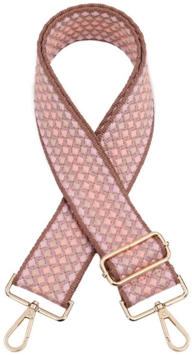 Dailygoods- Handtasriem Verstelbaar 75-130 cm - Brede Tasriem 5 cm - Tassenriem - Schouderband voor Tas - DIY Accessoires - Polyester Materiaal