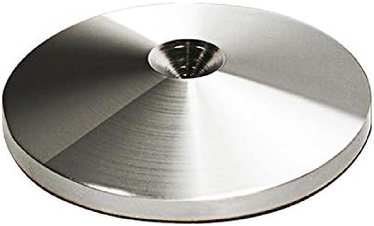 Luidspreker Ontkoppelaars - Hifi Voetjes - Vloer Beschermen - Met Viltlaag - 4 Stuks - Zilver