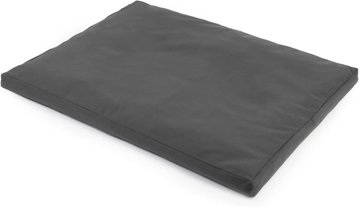Meditatiekussen Zabuton - Vloerkussen Zazen - Comfortabel Zitten - Hoge Dichtheid Vulling - 90x70x7 cm - Grijs