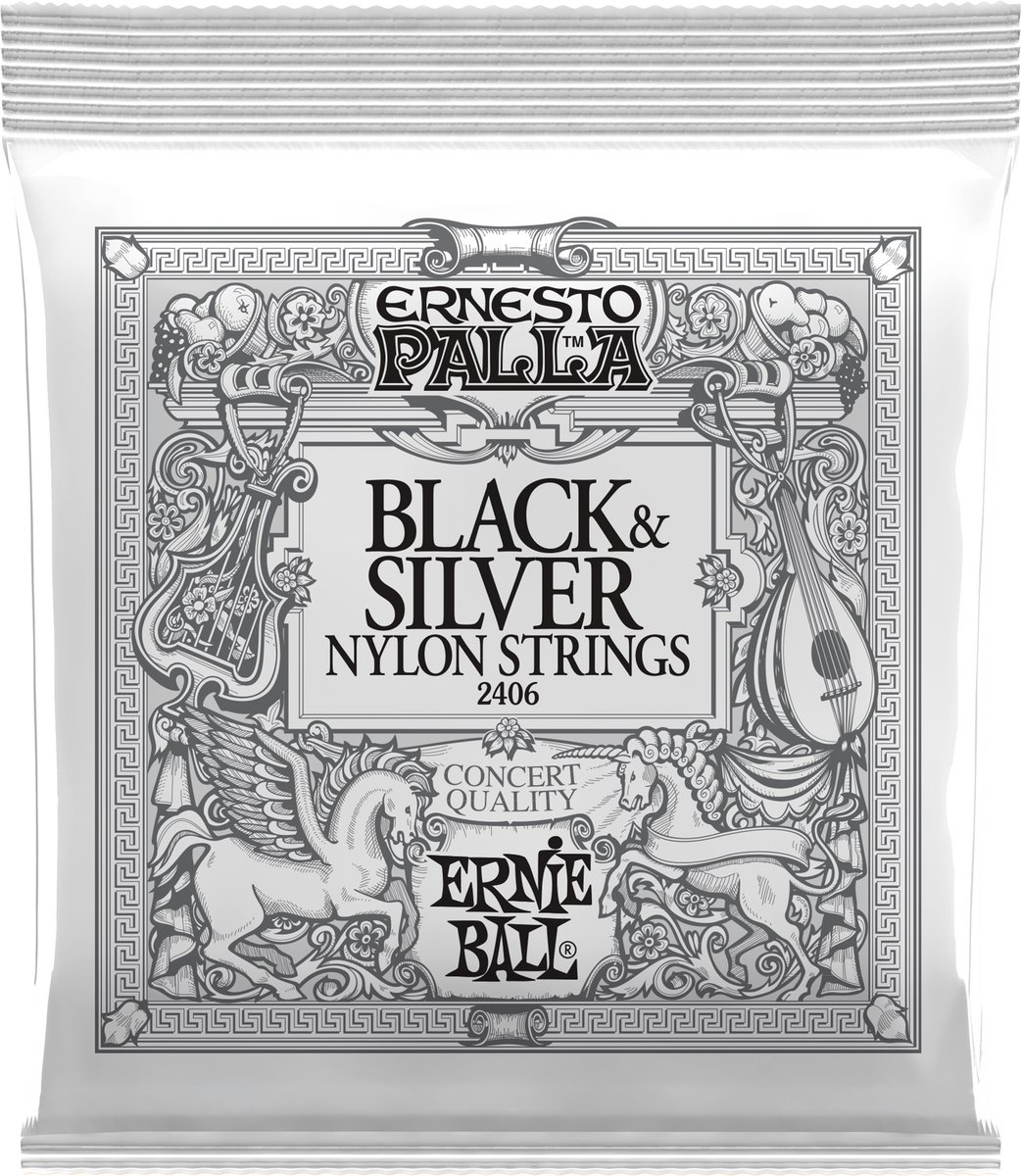 Ernie Ball P02406 snaar voor muziekinstrumenten Gitaar Nylon Akoestisch 6 stuk(s)
