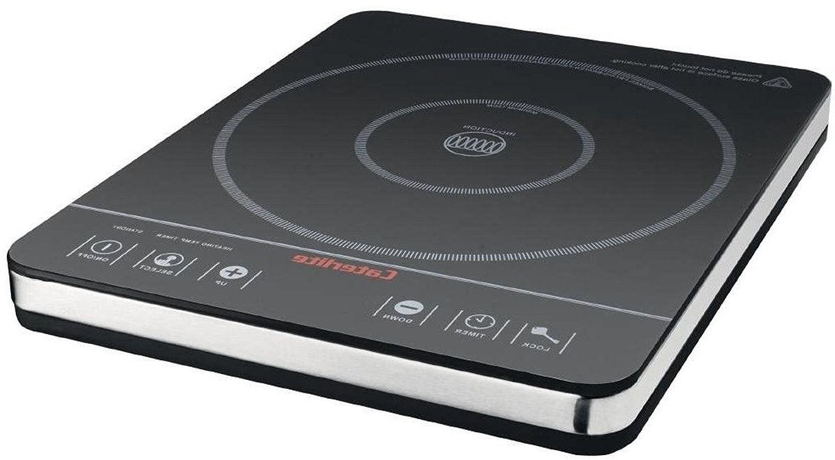 Inductie Kookplaat - Draagbare Kookplaat - Snel Koken - Instelbare Timer - 2000W - Zwart