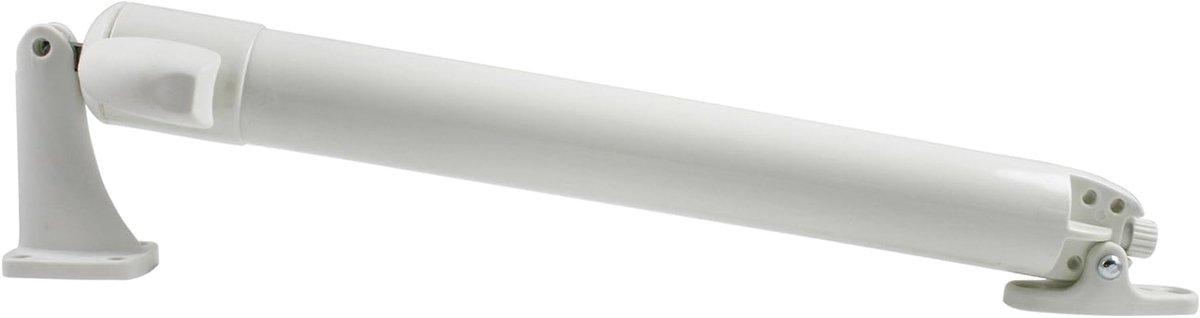 Deurdranger - Automatische sluiting - Deuren Sluiten - Verstelbare Snelheid - 41 x 12 cm - Wit