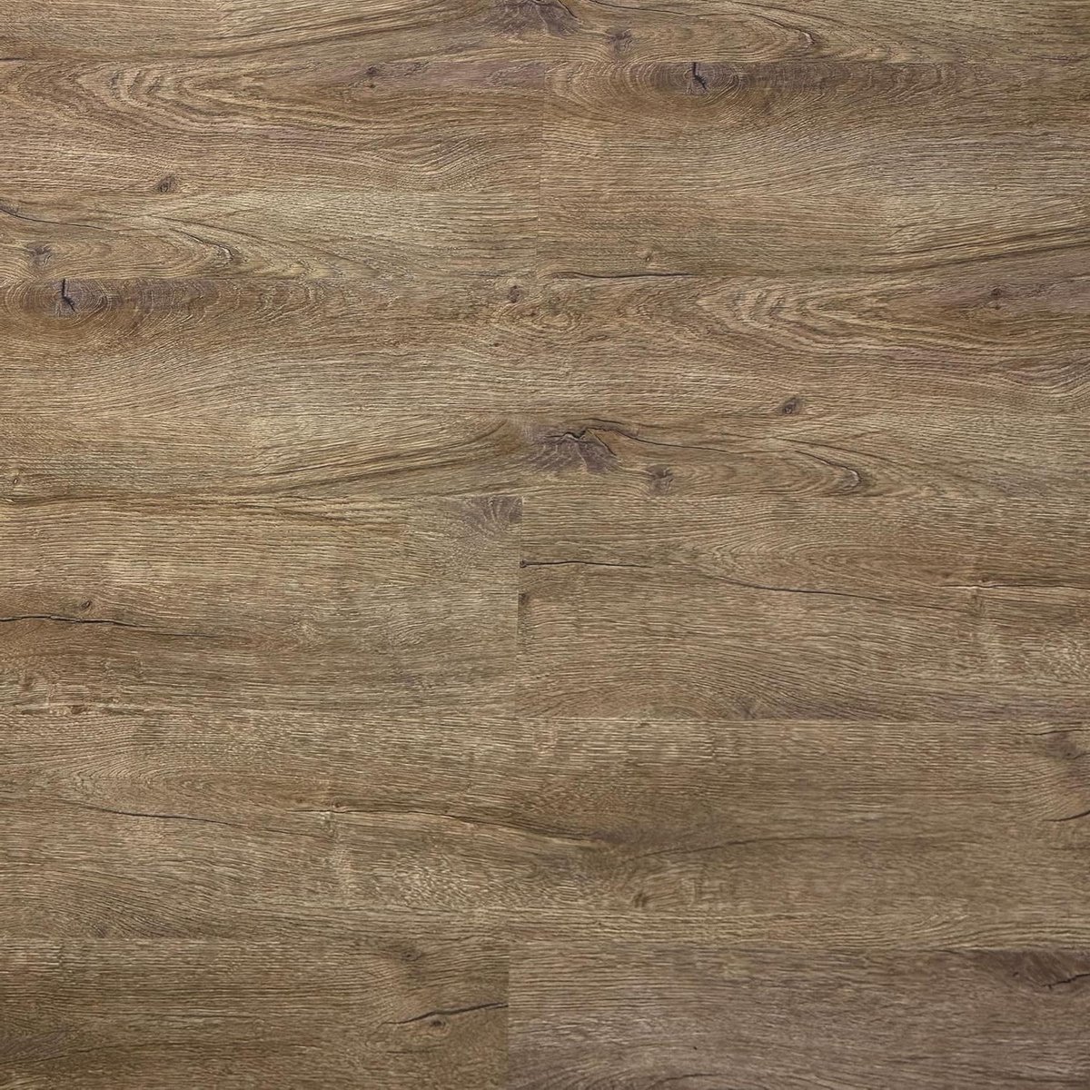Klikvinyl vloer - Rigid designvloer - Duurzaam wonen - Volledig waterdicht - 5 mm dik - Donker eiken