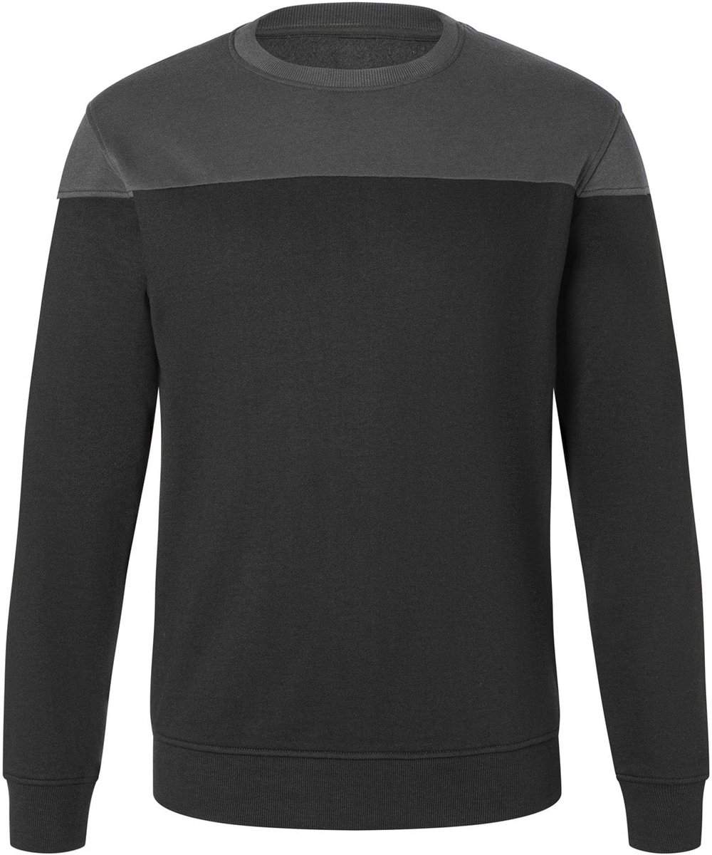 KUBLER 52226406 Sweatshirt Werktrui HEREN Veiligheidstrui Zwart Donkergrijs - Krasvrij