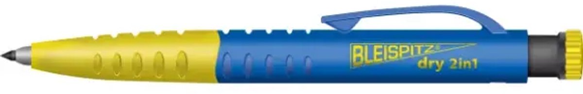 Bleispitz Mechanisch potlood + diep-gat marker grafiet, inclusief 6 stiften