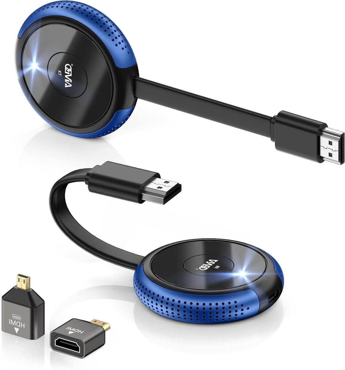 Draadloze HDMI Zender - Ontvanger Kit - Scherm Delen - Plug en Play - 50 Meter Bereik - Zwart