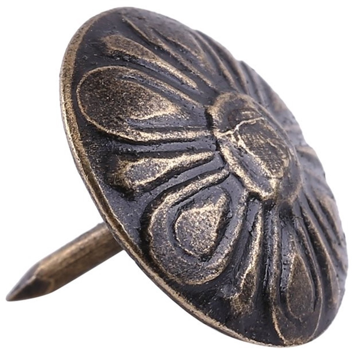 Decoratieve Spijkers voor Hout en Meubels - Bronzen Metaal Tack Studs voor DIY Projecten - 100 Stuks voor Deur en Sofa