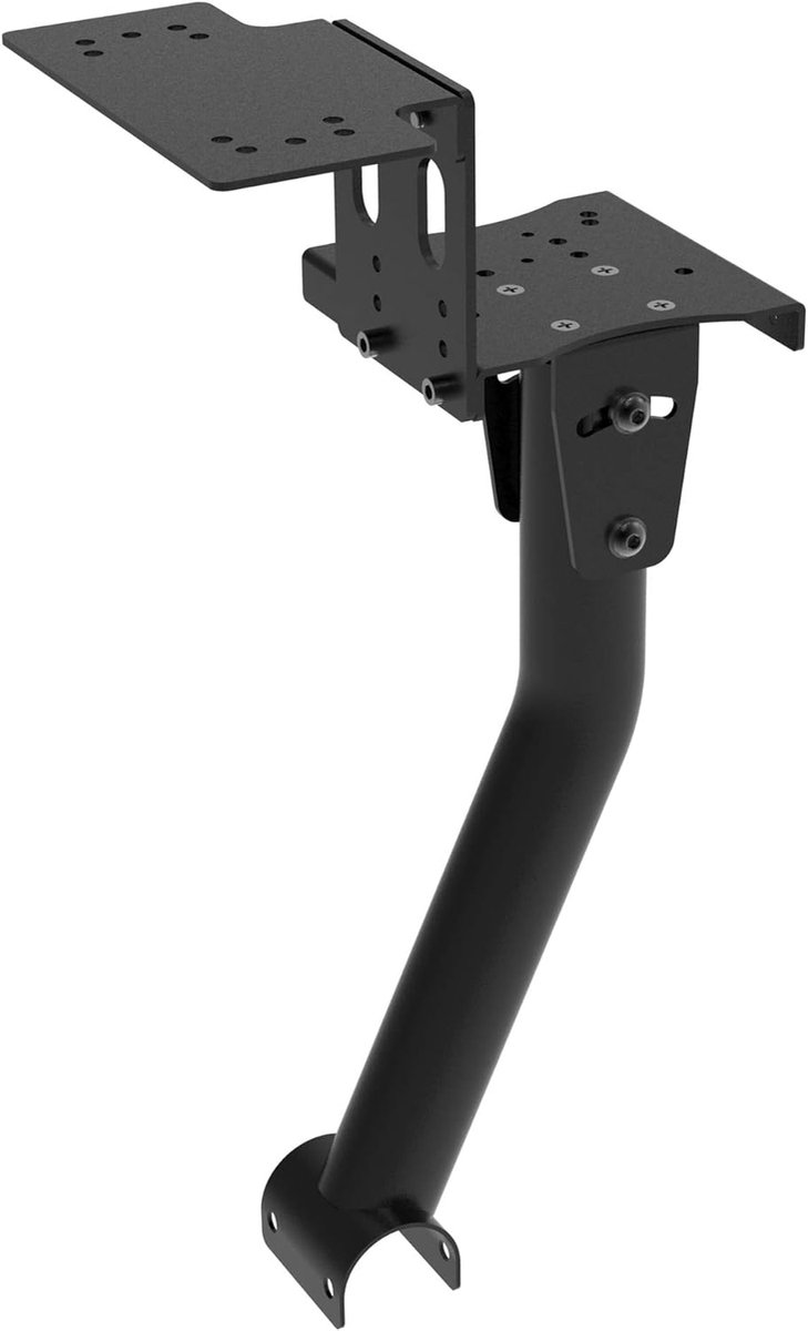 Thijox - OPLITE Gear Shifter & Handrem Houder voor Cockpit GTR S3 - Stabiele en Duurzame Houder voor Sim Racing, Ideaal voor Gaming Setup, Zwart, Gesc