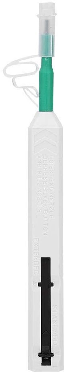 Dailygoods- Glasvezel-reinigingsstift Vervangbare Reinigingskern - Optische Reiniger - Microvezel - Duurzaam - Compact - Eenvoudig te Bedienen - Vezelreiniger