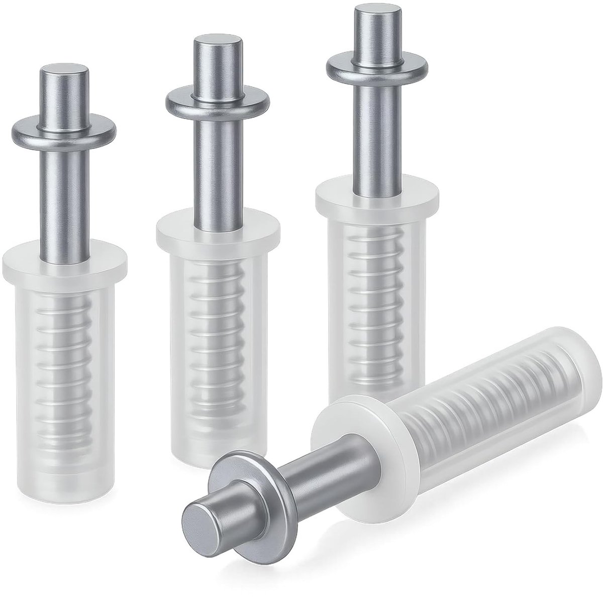 Folding Deuren Hardware Set - 4-delige Kit voor Reparatie en Installatie van Vouwdeuren, Inclusief Top Swivel As en Gereedschap voor Schuifdeuren en Barn Deuren