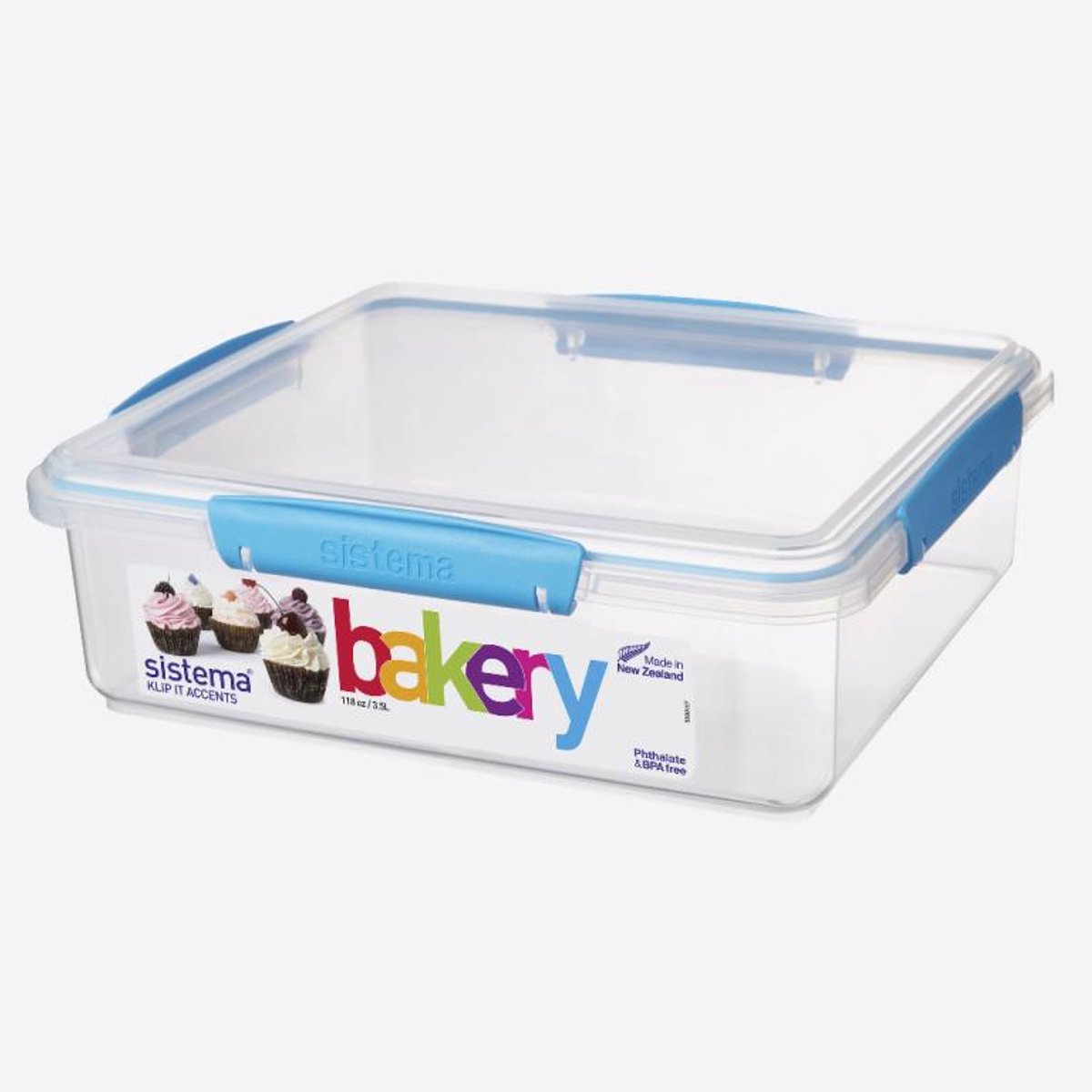 Sistema Accents rechthoekige voorraaddoos Bakery 3.5L