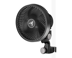 Thijox - AC Infinity Cloudroy S6 Clipventilator 150 mm voor Kweektenten - Duurzame EC-motor, 10 Windstanden, 10 Oscillatiestanden, IP54 - Voor Circula
