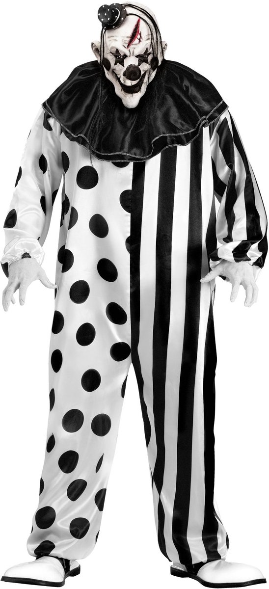 Killer Clown kostuum - Halloween griezel verkleding