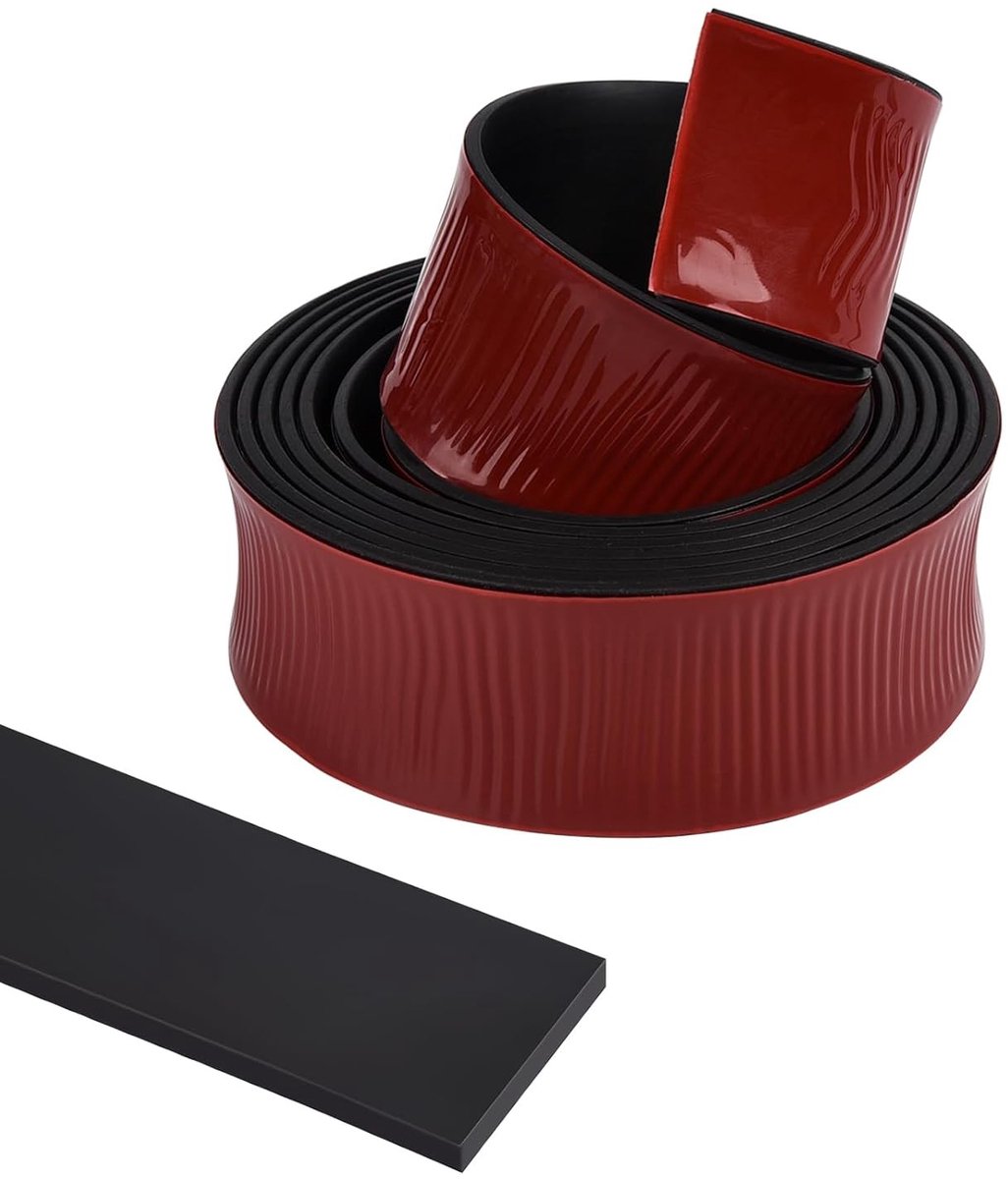 Zelfklevende Neopreen Rubber Strip voor DIY Projecten - Vloerbedekking, Bescherming en Geluidsisolatie 50mm (B) x 3mm