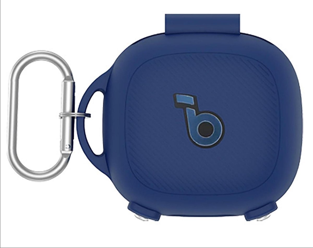 Beschermhoes Oordopjes - Hoesje Oplader - Veilig Opbergen - Ultra Dun Ontwerp - Slim Fit - Donkerblauw