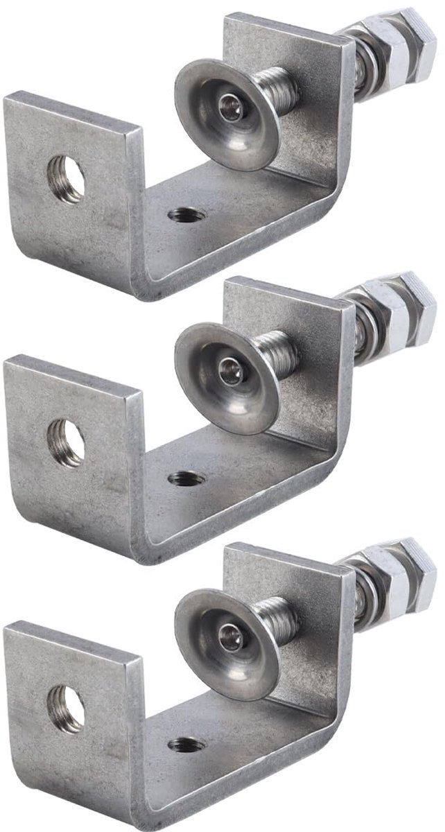 C-klemmen van roestvrij staal 304, hoogwaardige C-klem, voor doe-het-zelf houtbewerking, laswerk, opening 55 mm, klembereik 23-48 mm