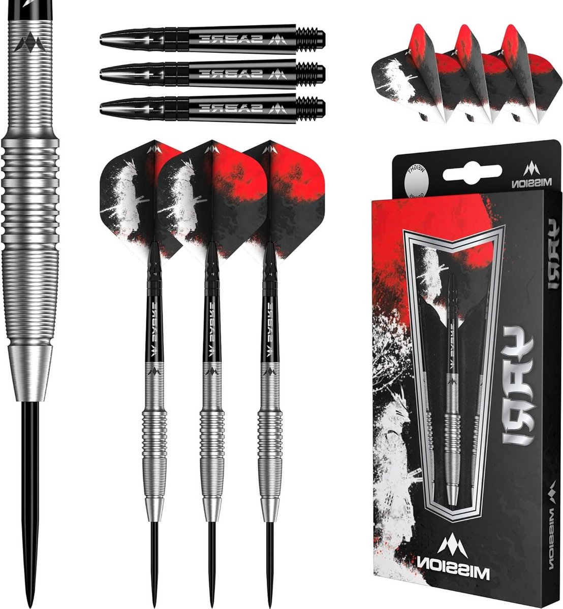 Dartpijlen - Pijltjes Set - Precisie Werpen - 90% Tungsten - 22-24 Gram - Veelkleurig