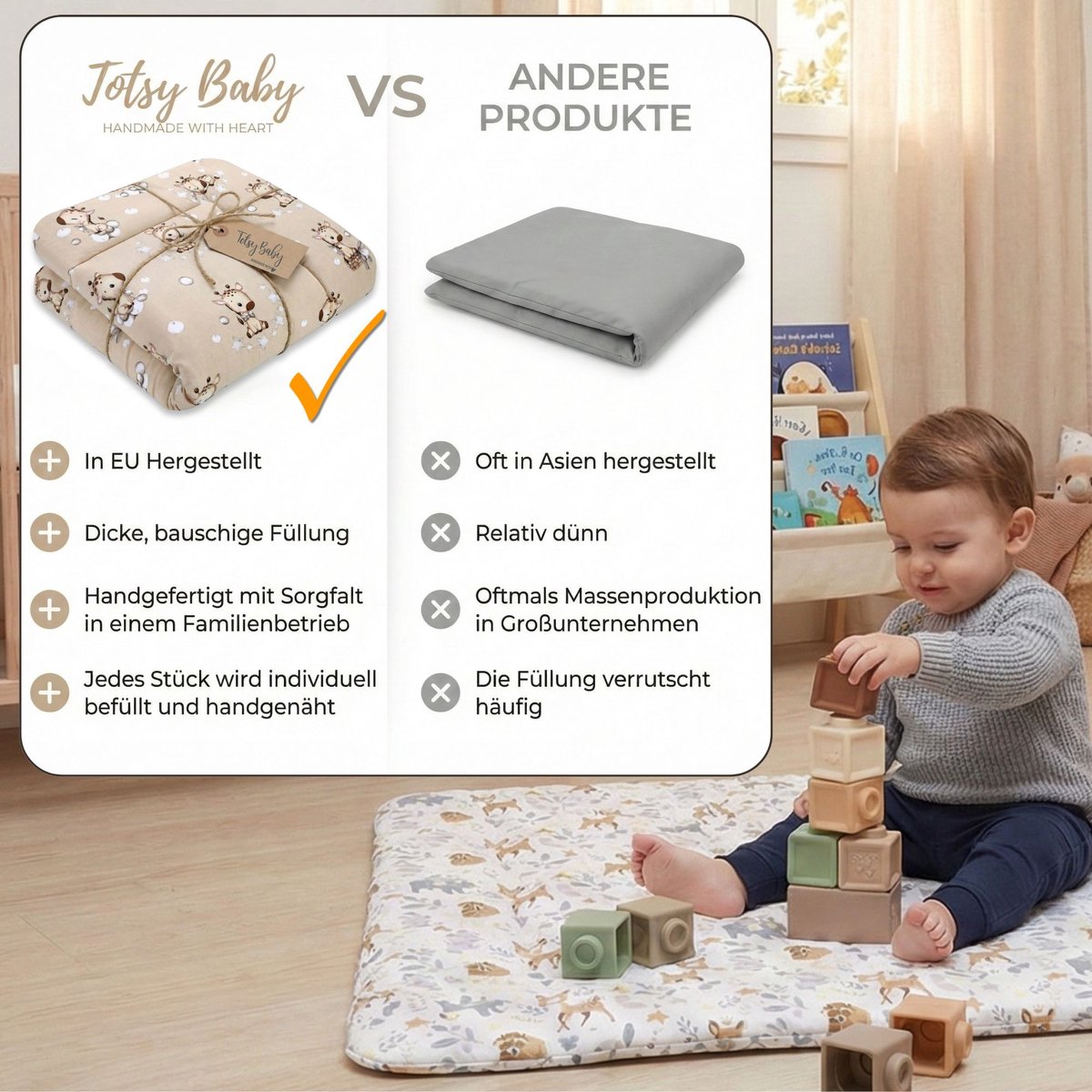 ASE Spolka Akcyjna Speelkleed Kruipmat Baby Speelmat Vloerkleed thumbnail 4
