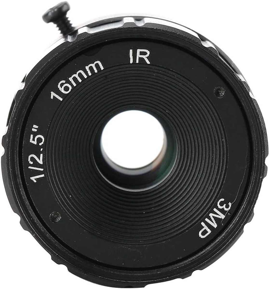 16mm Vast Brandpuntsafstand Lens voor CS Mount 3MP High Definition CCTV Beveiligingscamera's met Hoge Resolutie en Duidelijke Beeldkwaliteit