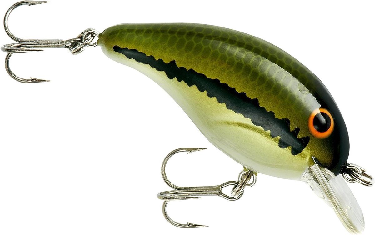 Crankbait aas - Vis lokker - Vissen op baars - Strakke wiebelactie - 2 inch - Baby Bas