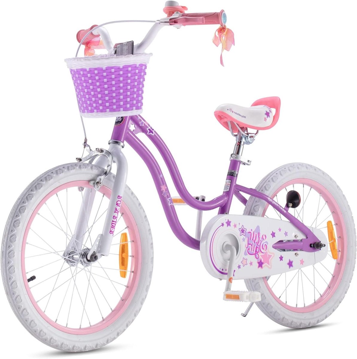 Kinderfiets - Meisjesfiets - Leren Fietsen - Met Steunwielen - 16 inch - Roze