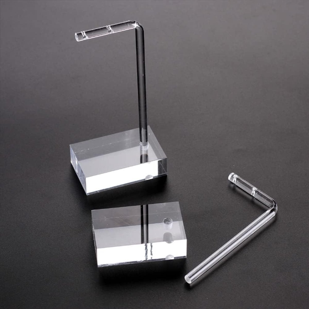 3 Stuks Acryl Oorbel Boom, Sieraden Stand Toren Boom Display, Transparante Ketting Stand T-vormige Display Stand voor Sieraden Oorbel Opslag