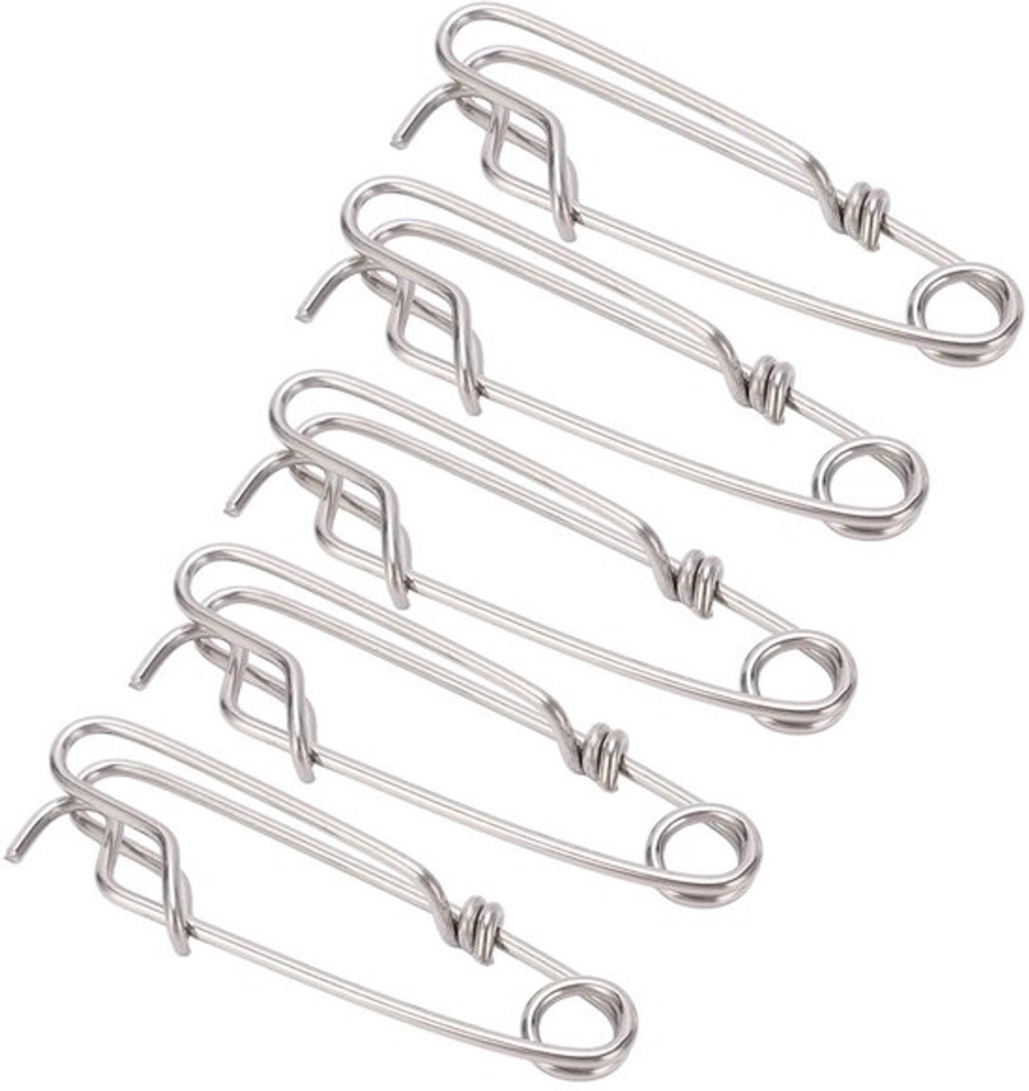 Allecto - Lange Lijn Clips - Rvs Tak Hanger - Robuust en Duurzaam - 5