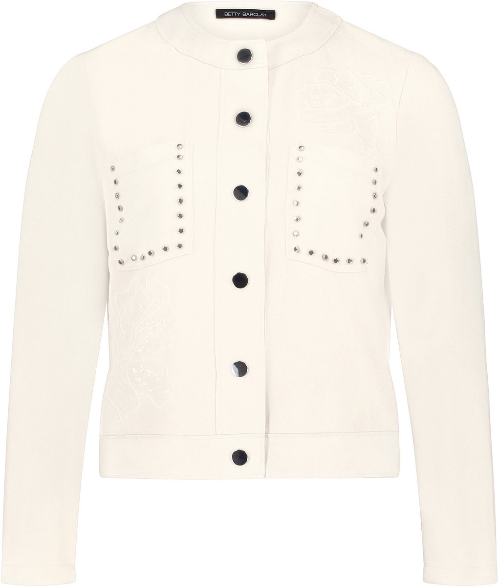 BETTY BARCLAY - Dames vest - Maat 48 - Vrouwen - Beige - polyester