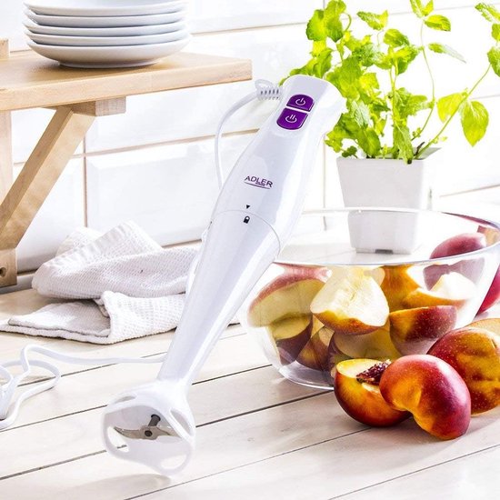Handmixer - Mixer Keuken - Cake Mixen - Ergonomische Handgreep - 180 Watt - Wit — afbeelding 3
