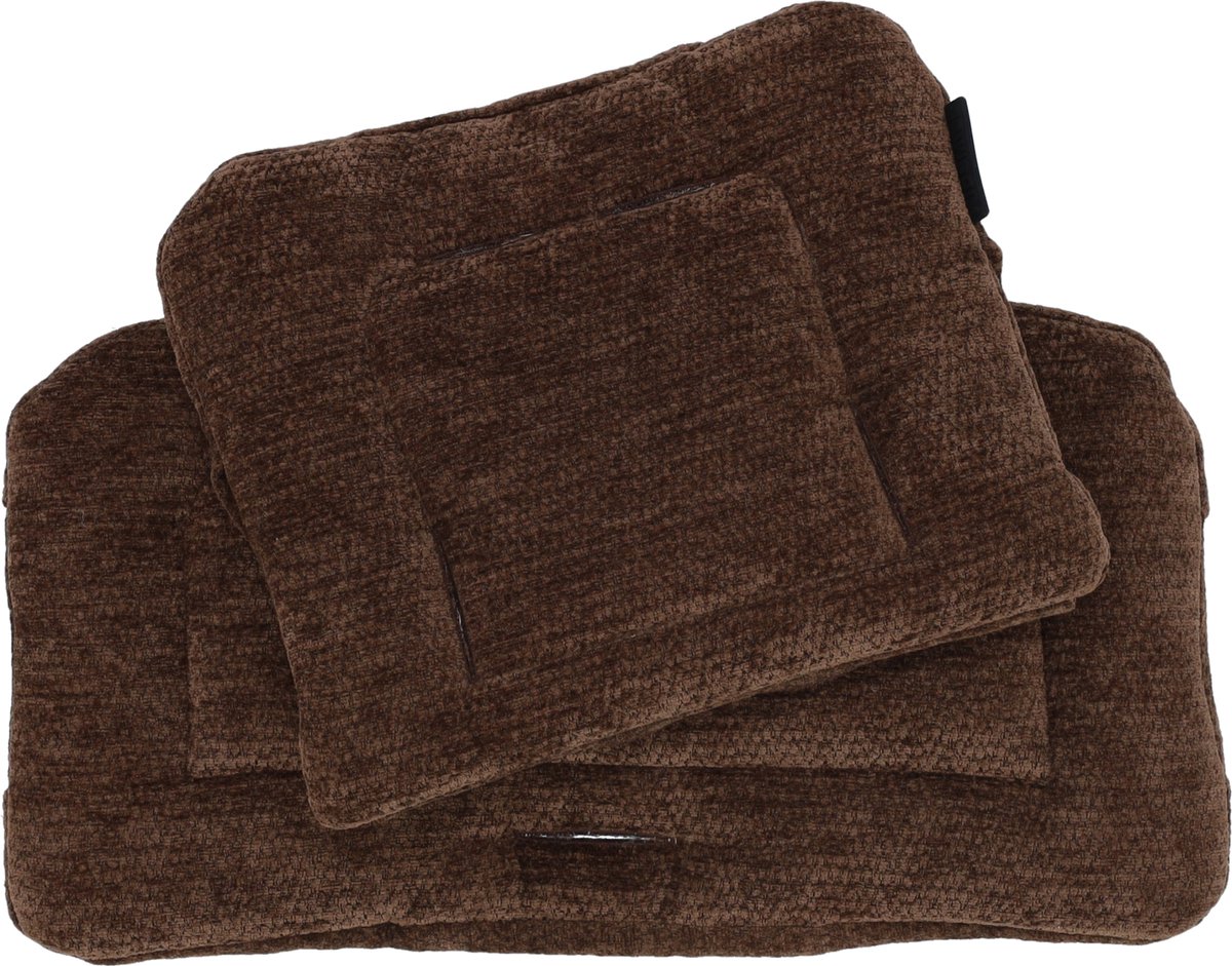 Kidsmill Up! Kussenset - Chenille - Brown